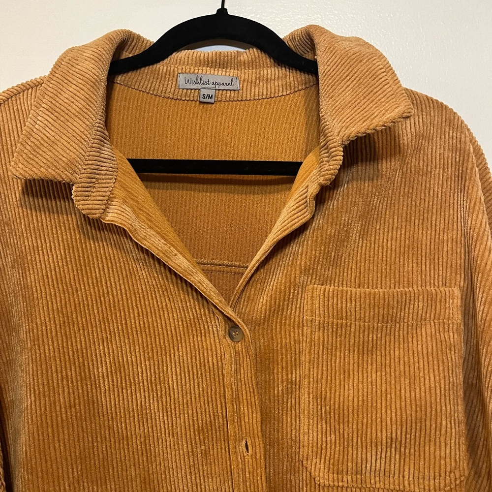 VICI Dolls - Oversized camel flannel